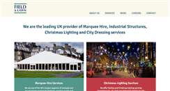 Desktop Screenshot of fieldandlawn.com